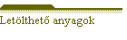 Let�lthet� anyagok